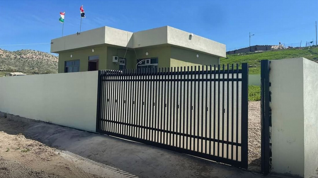 بنکەیەکی ئاسایش لە گوندی دەربەندە سووتاوی قەزای بازیان کرایەوە