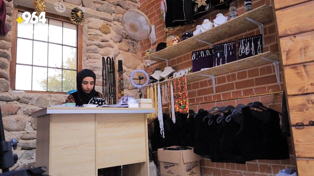 صور: زاخو سعيدة بعمل النساء في السوق القديم.. 10 محال مدفوعة الإيجار لـ3 أشهر