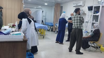 Hundreds treated for breathing problems as dust storm sweeps northern Iraq and the Kurdistan Region