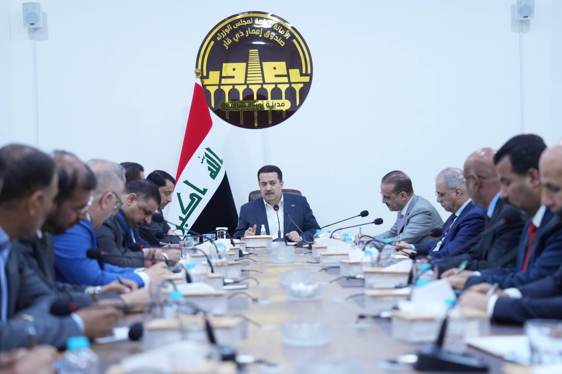 Al-Sudani chairs meeting in Dhi Qar to review infrastructure and service delivery