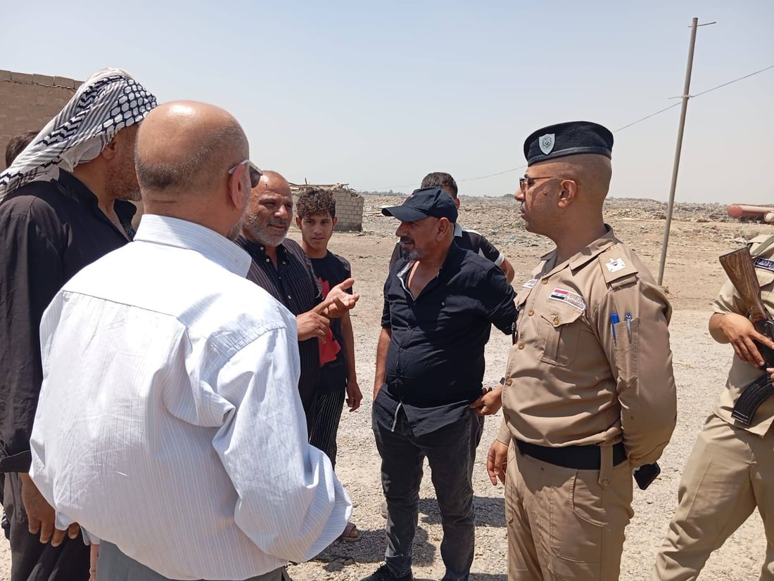 Unregulated waste site uncovered in Baghdad’s Al-Zawraa district following citizen complaints