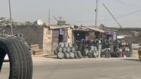 صور: أسرار سوق الإطارات في مدينة الصدر.. 
