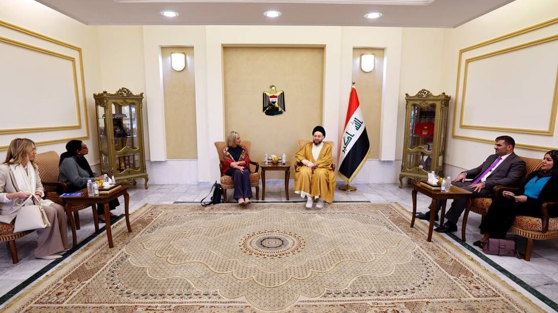 عمار الحكيم لبلاسخارت: نسعى لتعشيق المصالح وتحويل الاشتباك إلى تشبيك وتعاون