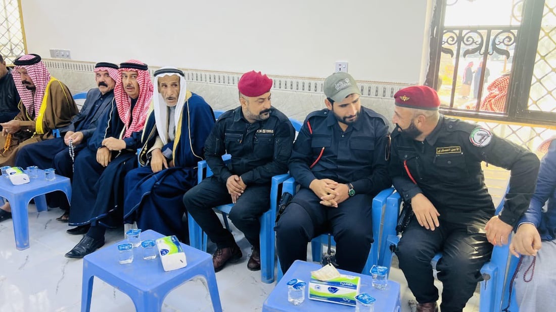 الشيخ أحمد مجباس الثامر يدلي بأول تصريح بعد اختياره زعيماً لـ “آلبوحشمة”