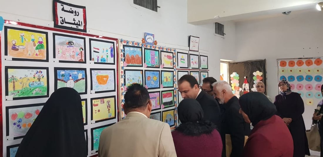 لارا فازت بالمركز الأول ثم غيث.. 50 طفلاً من المسيب تنافسوا في الرسم من 14 روضة