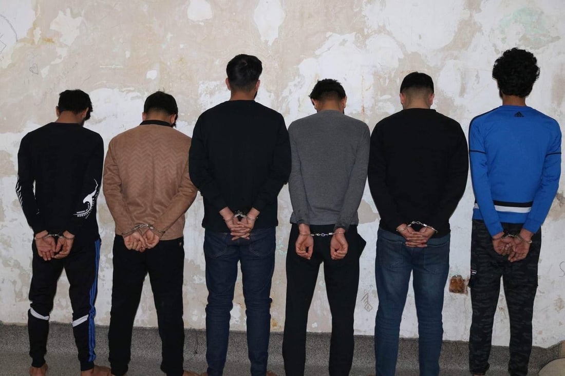 شەش ماتۆڕدز دەستگیر کران
