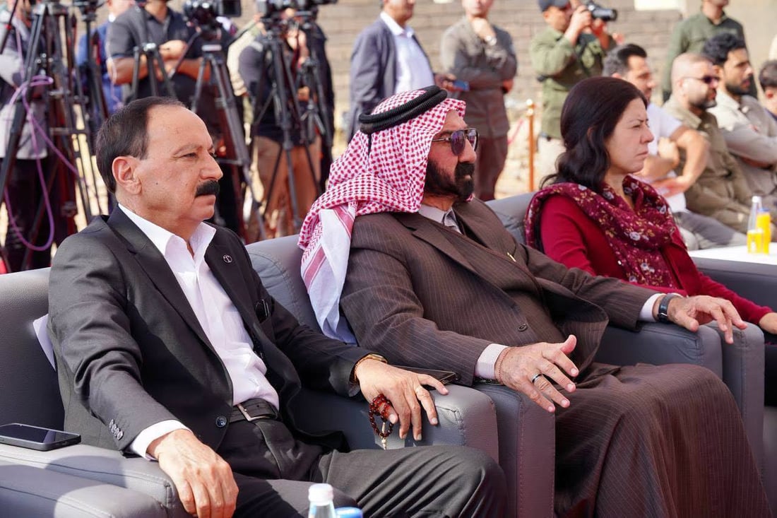 جبل سنجار بيد الجيش العراقي.. صور من مراسم دمج “اليبشة” بالأجهزة الأمنية