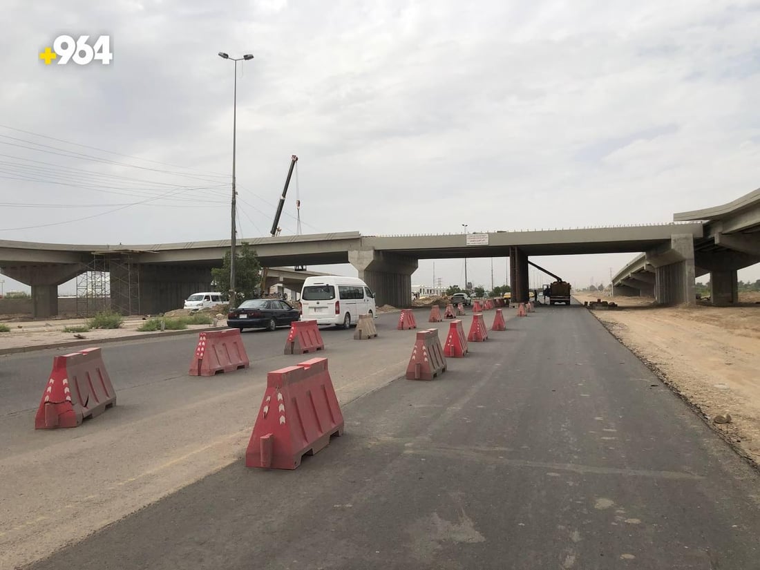 صور من مدخل بغداد: طريق “السكران” آمن ولائق وسريع.. أعمال صب الجسور انتهت