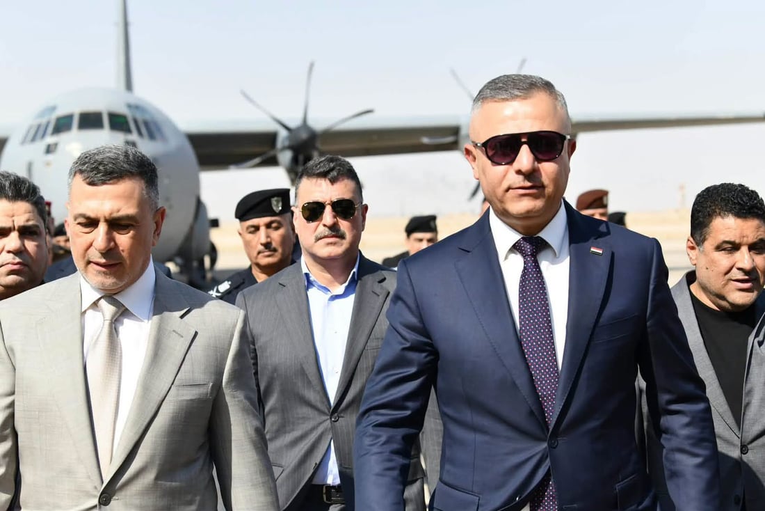 أرفع مسؤول أمني بوزارة الداخلية يصل إلى البصرة.. والعيداني يستقبله