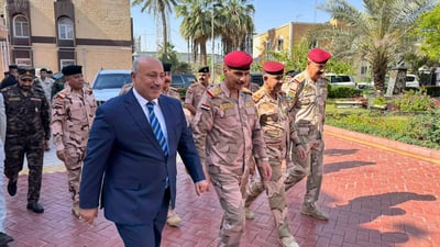 رئيس أركان الجيش في كربلاء لمتابعة الوضع الأمني وانتشار القطعات العسكرية