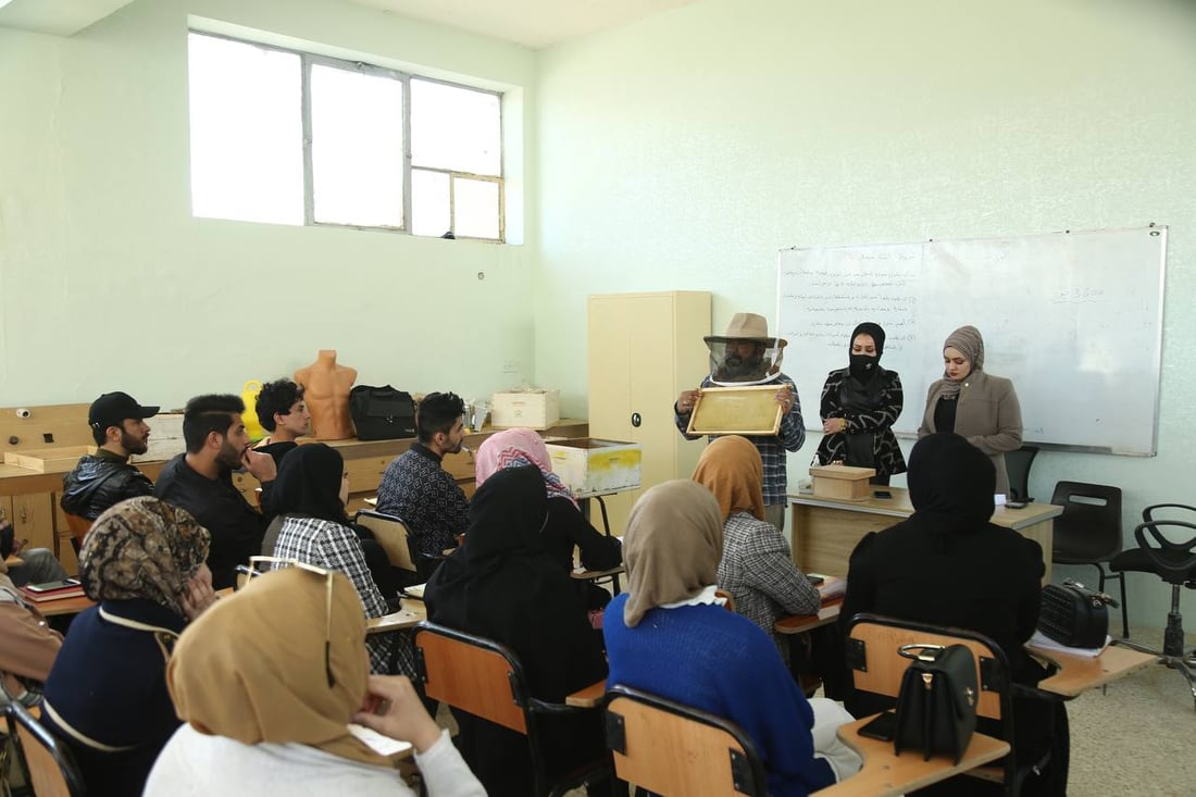 فتيات واسطيات يخططن لاقتحام سوق العسل: نقترب من تحقيق الحلم