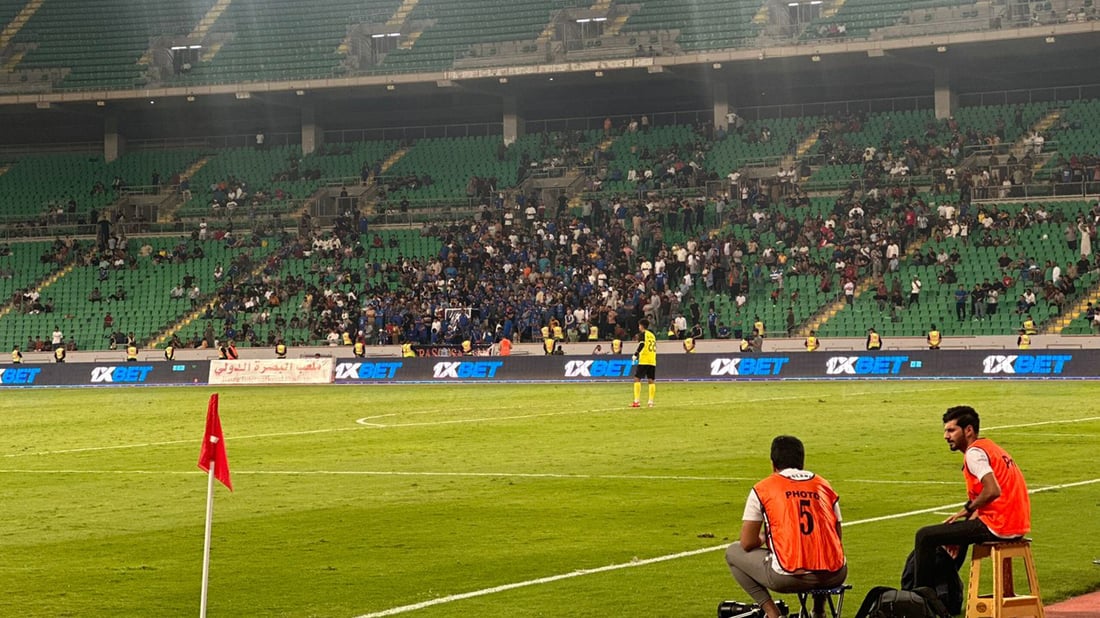 لاعب كاميروني في الكهرباء يهزم الميناء أمام جمهور البصرة.. حتى دقيقة 90 لم تنقذه