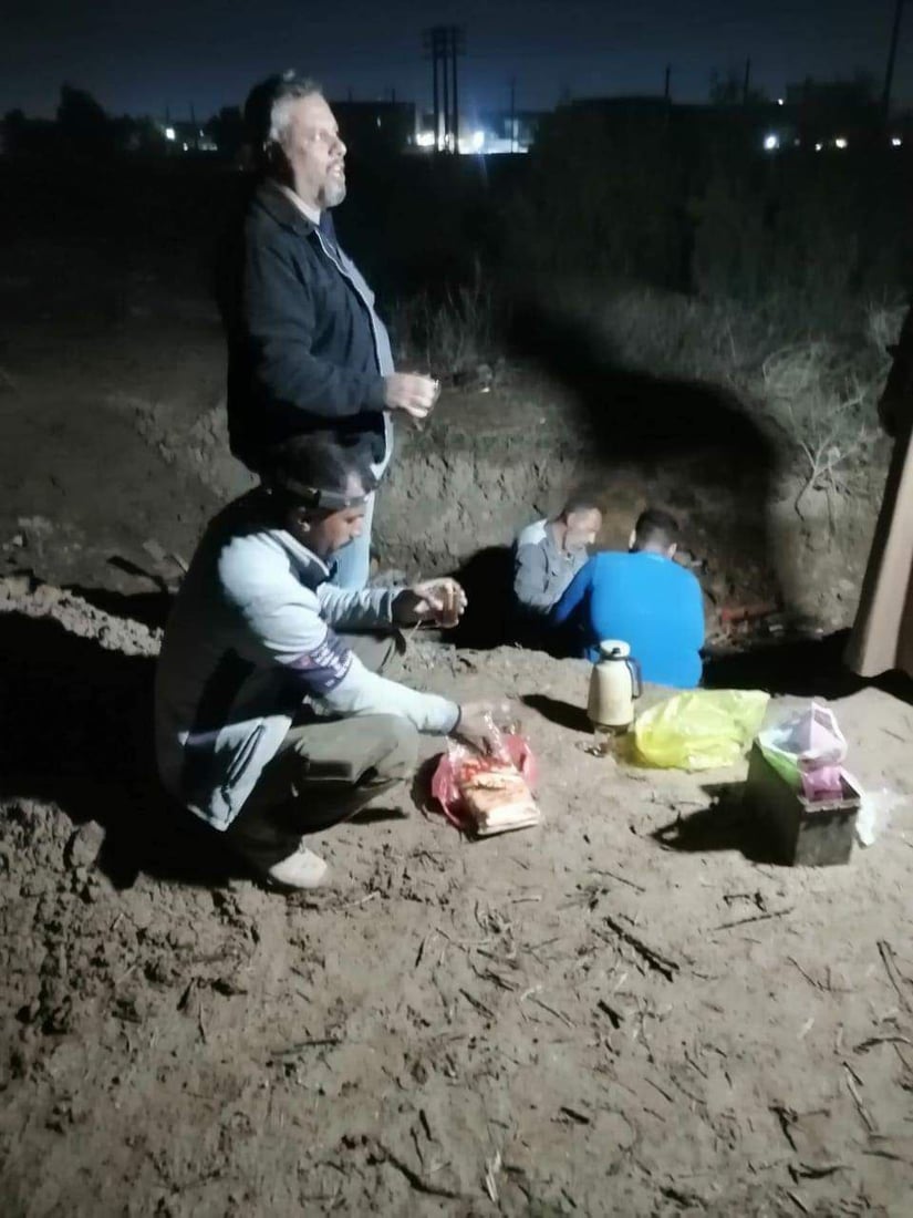 ابو غريب: عطب قابلوات النقل يقطع الكهرباء عن “بوابة السلام” ليومين (صور)