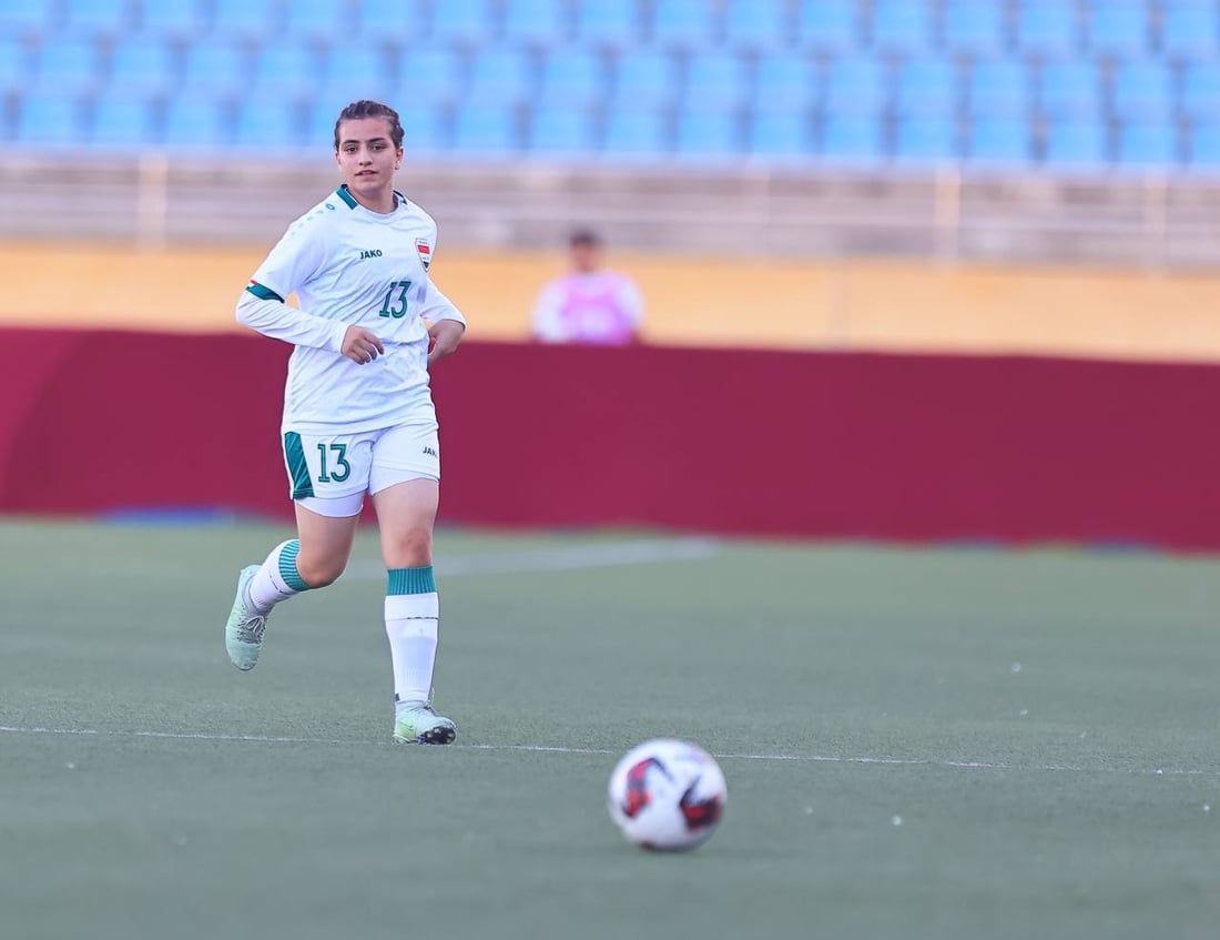 صور: أول خسارة لمنتخب ناشئات العراق في بطولة غرب آسيا