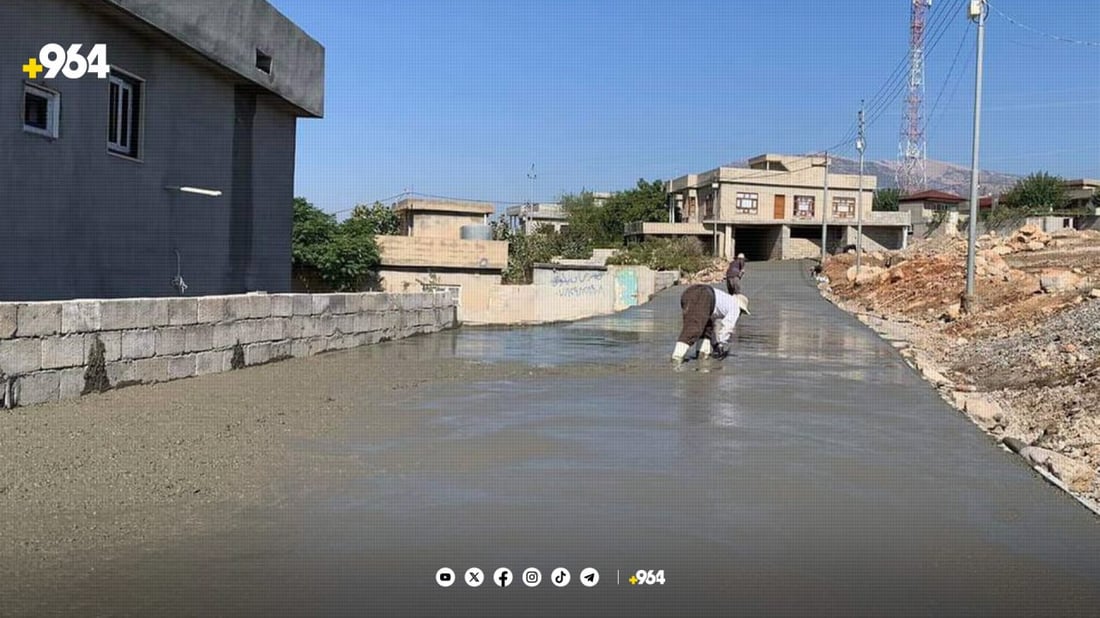 رێگای سرێشمە رووناک دەکرێتەوە و پارکێکیشیان بۆ دروست دەکرێت