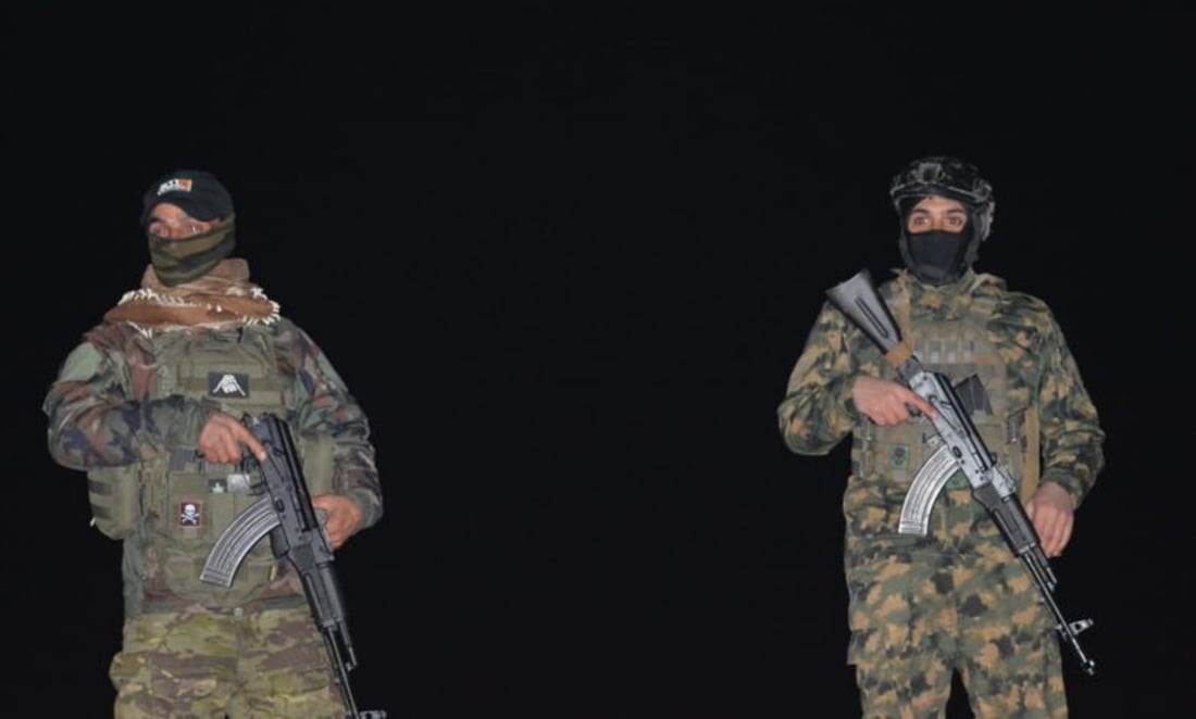 صور: الحشد الشعبي يعزز انتشاره على الحدود مع سوريا