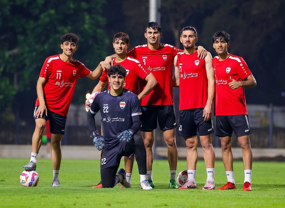 بحضور درجال ويونس محمود.. صور من تدريبات أسود الرافدين قبل مواجهة إندونيسيا