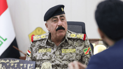 قائد القوات البرية: على أي مسلح غير عراقي مغادرة سنجار فوراً