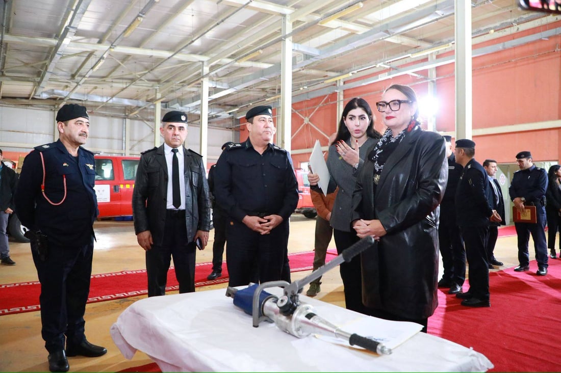 ئەمریکا لە هەولێر 12 ئامێری مەقەستی پێشکەش بە بەرگریی شارستانیی هەرێم کرد