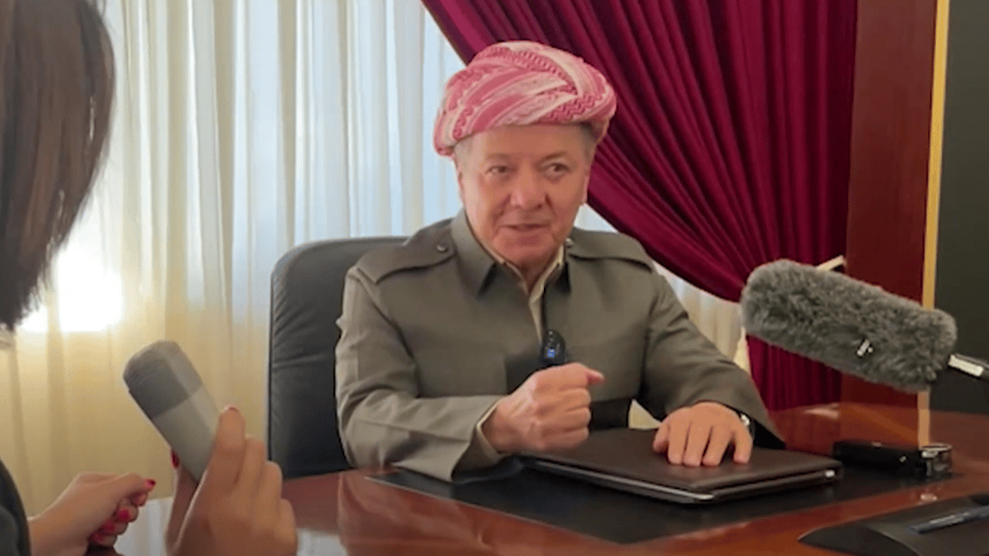 مسعود بارزاني: لسنا خائفين.. جيل جديد من مئات آلاف الشباب المجهزين بالفكر والسلاح