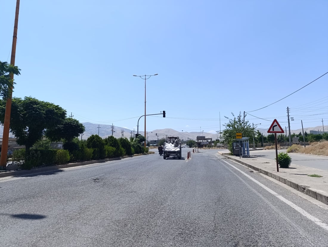 ترافیكلایتى شه‌قامى ده‌روازه‌ى سه‌ره‌كى هه‌ڵه‌بجه‌ له‌كاركه‌وتووه‌