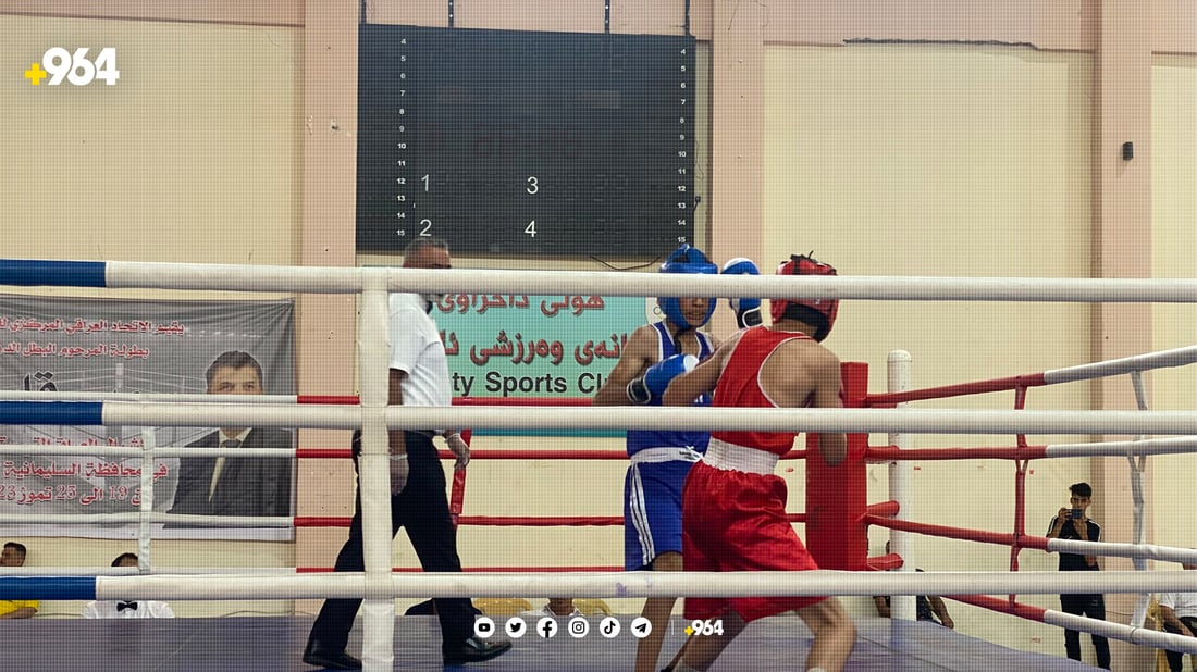 ڤیدیۆ: بۆكسێنی عێراق له‌ سلێمانی كۆتایی هات