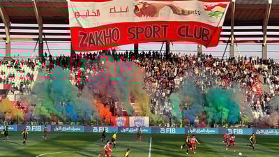 ئه‌مشه‌و زاخۆ رووبه‌ڕووی شوڕته‌ ده‌بێته‌وه‌ و یاریگە سوورپۆش کراوە