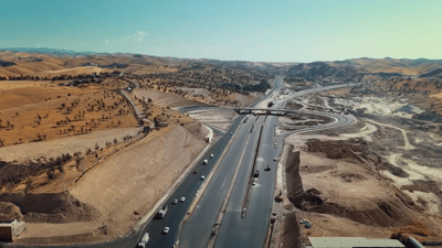 42%ـی پڕۆژەی رێگای هەولێر – کۆیە تەواو بووە