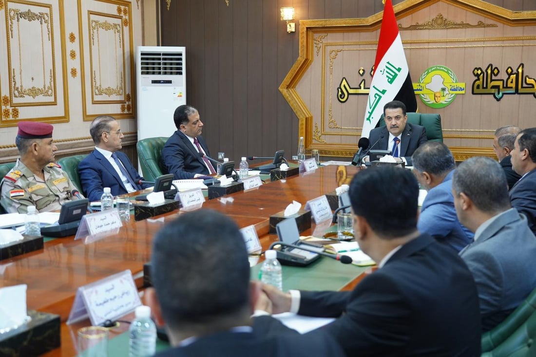 السوداني: على محافظ المثنى ترتيب أولوياته وفقاً لحاجة المواطنين