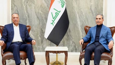 يوم الكاظمي يختم بمباحثات مع المالكي والقاضي زيدان