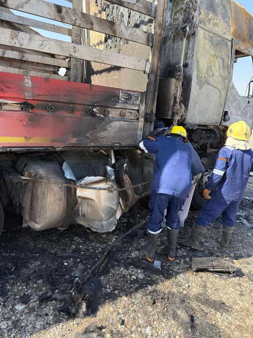 بارهەڵگرێك لە زاخۆ سووتا و ئەمە چوارەمە لەم هەفتەیەدا