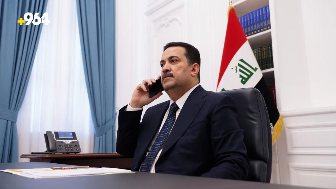 Iraqi Prime Minister receives calls from U.S. Secretaries of State and Defense
