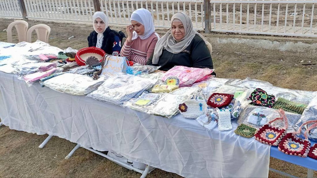 صور: أهالي البكرية يلفتون نظر بغداد إلى منطقتهم عبر بازار جمع العوائل وأصحاب المهن