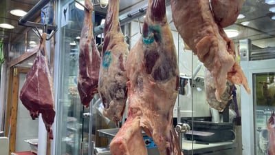 نرخی گۆشتی سوور کەمێک دابەزی