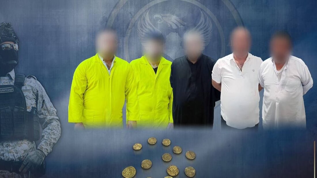 كانوا يحاولون بيعها.. اعتقال 5 متهمين بحوزتهم 13 قطعة أثرية في بابل