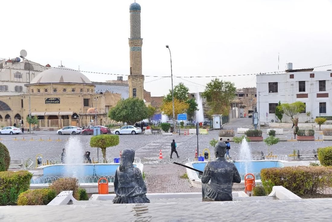 بەشێک لە نافورەکانی هەولێر نۆژەنکرانەوە