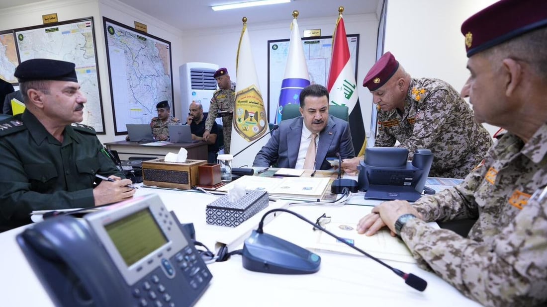 السوداني من مقر قيادة العمليات: لن نفرض حظراً للتجول يوم الاقتراع