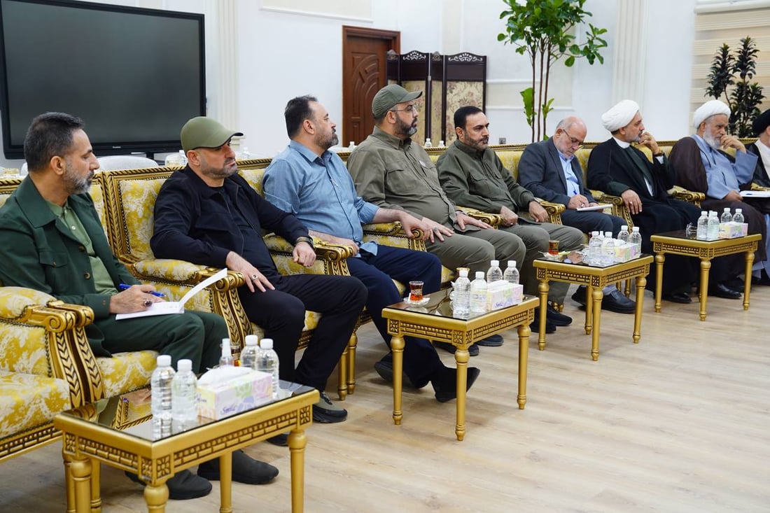 وفد المرشد الإيراني يزور الفياض وأبو فدك: شكراً للعراق على تشييع خامنئي