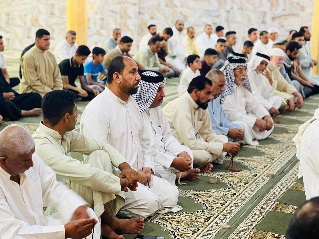 صور من صلاة العيد الموحدة في مسجدي الأبلّة والرسول الأعظم وسط وشمال البصرة