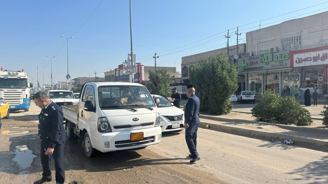 مرور الزبير تفاجئ سوق سوادي بالسيطرات.. المراهقون على رأس قائمة المطلوبين (صور)