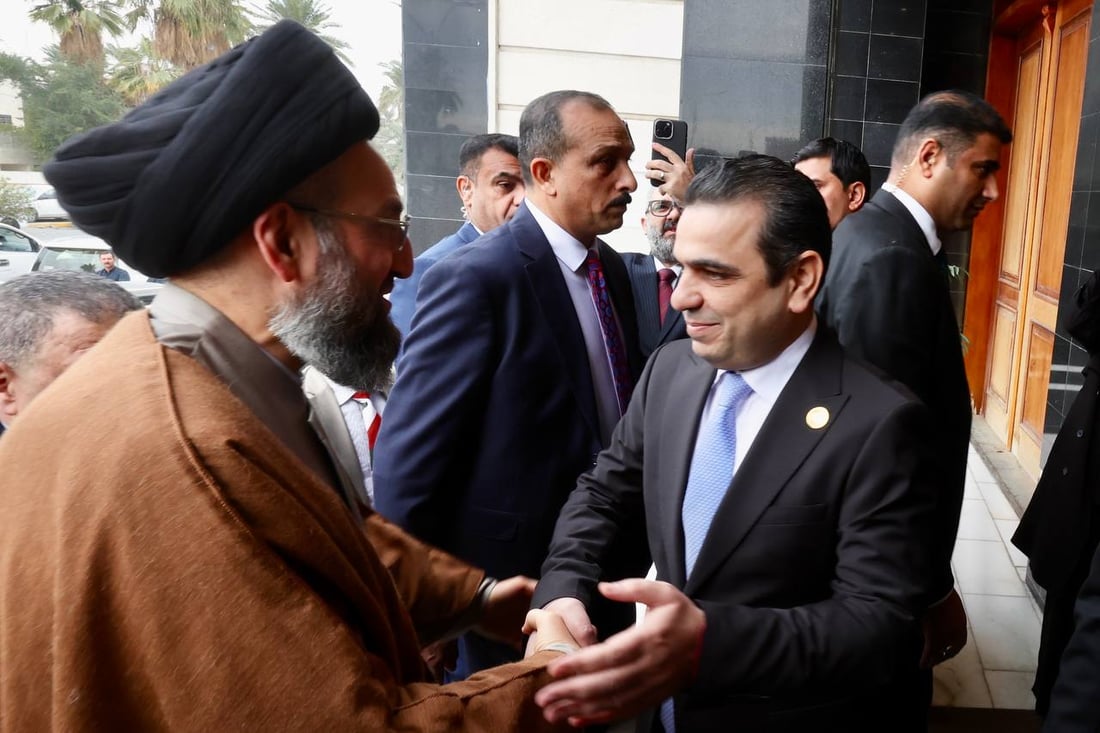 الحكيم يدعو إلى تحقيق الرفاهية الاجتماعية للقادة والضباط والمنتسبين (صور)