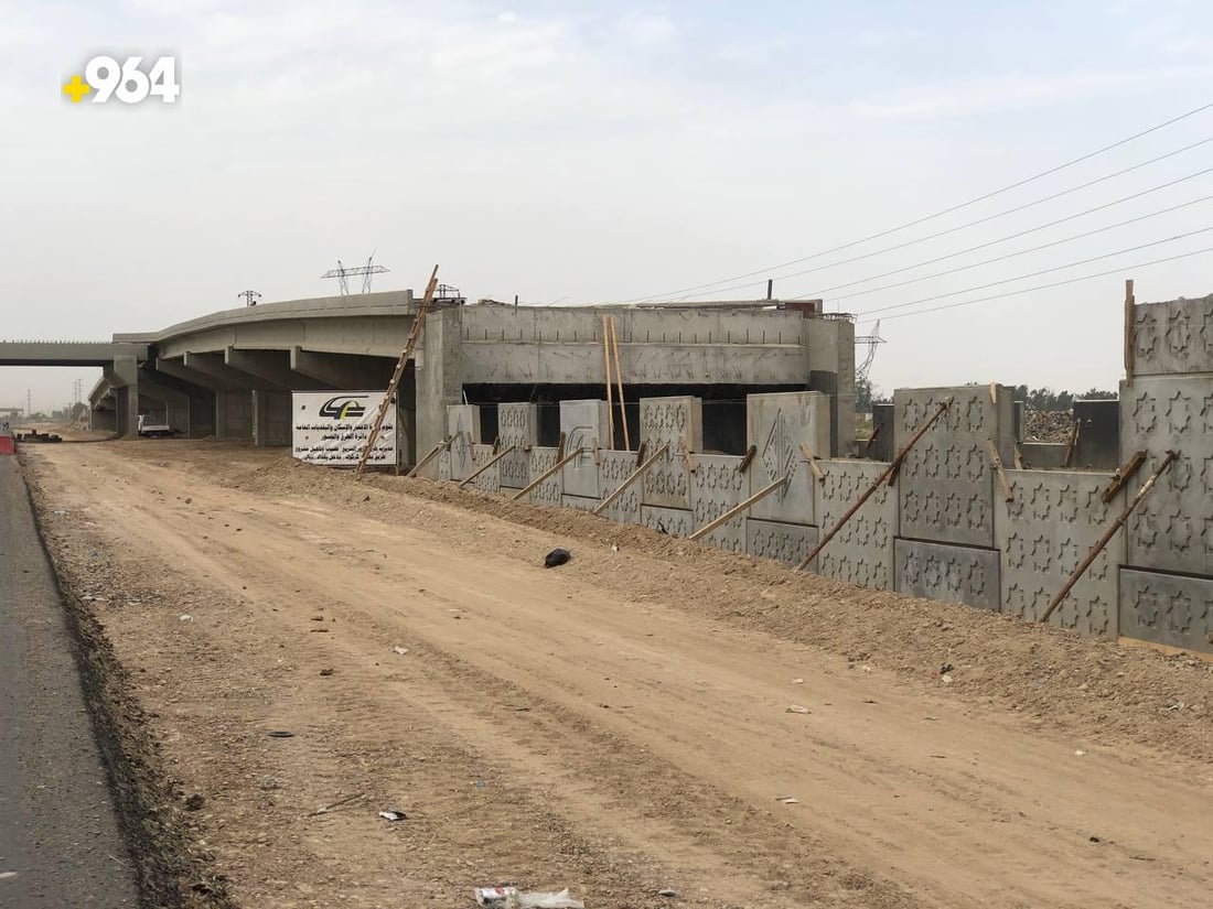 صور من مدخل بغداد: طريق “السكران” آمن ولائق وسريع.. أعمال صب الجسور انتهت