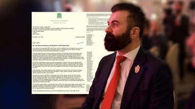 70 په‌رله‌مانتار و ئه‌ندامی لۆردانی بەریتانیا داوای پاراستنی رۆژئاوای کوردستان ده‌كه‌ن