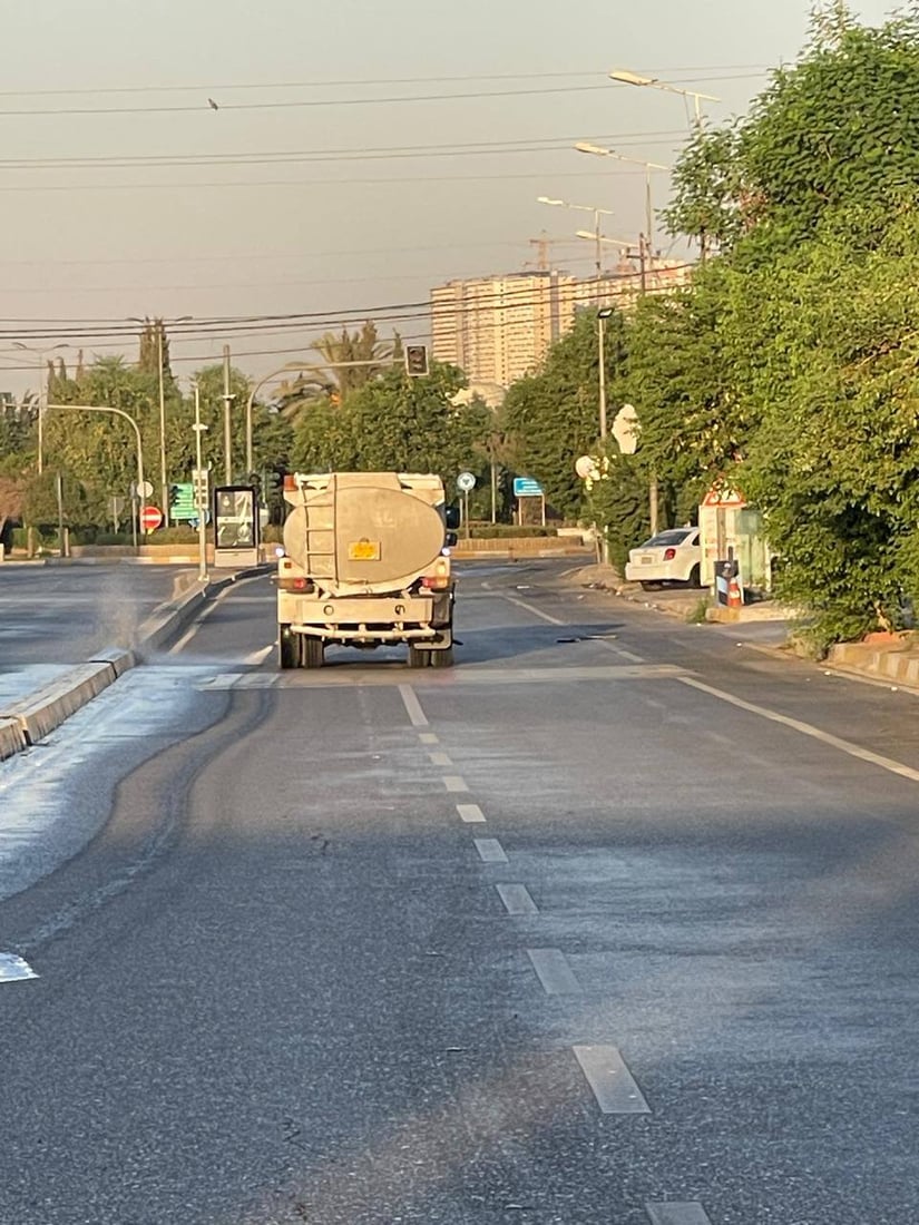 شەقامی 30 مەتری هەولێر شۆردرا و پوخت و خاوێن کرایەوە