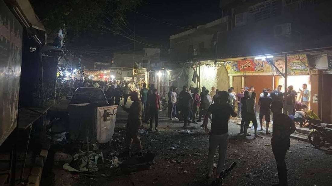 صورة: انفجار “صوتيّة” في سوق طوزخورماتو يخلف جرحى بين الأطفال
