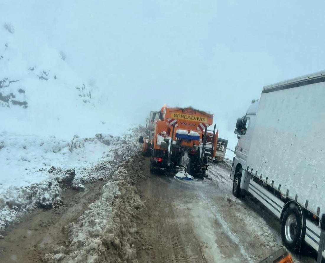 رێگای نێوان سلێمانی – پێنجوێن کراوەتەوە و هاتوچۆ ئاساییە