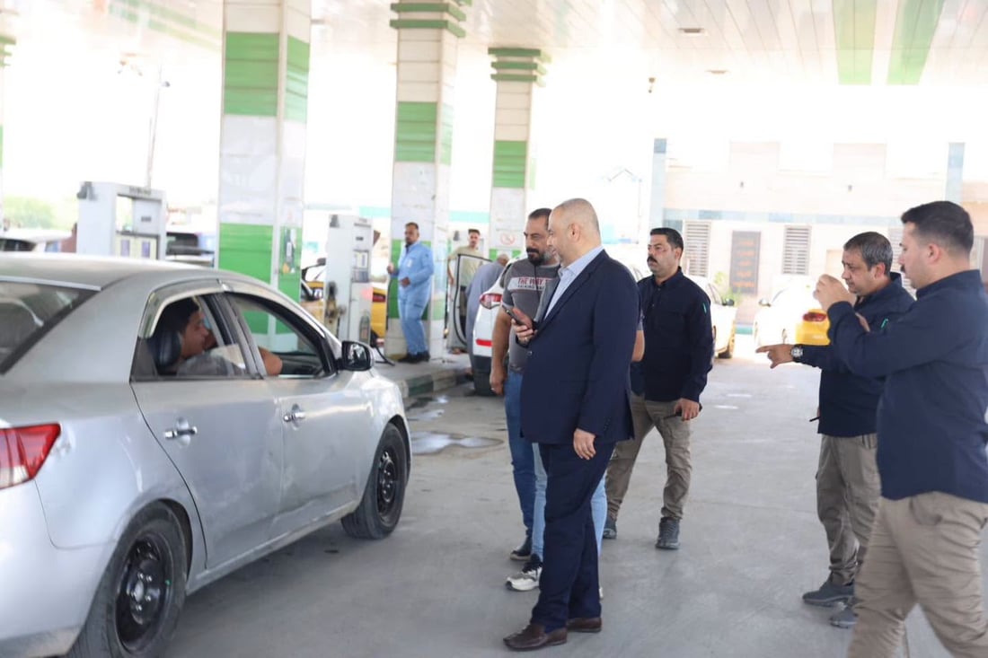 النفط تعلن انتهاء أزمة البنزين واختفاء طوابير السيارات على محطات الوقود