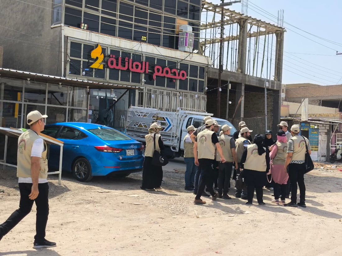 صور من بابل: انطلاق التعداد التجريبي في منطقتي الأساتذة والعتايج