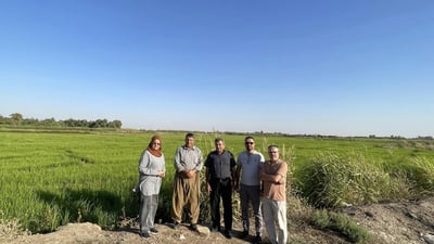 ‌له‌ گه‌رمیان بۆ ‌یه‌كه‌مجار ئامێرێك به‌كارهێندرا بۆ چاندنى مه‌ره‌زه‌