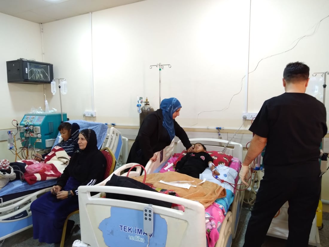 رۆژانە 12 نەخۆشی گورچیلە لە چەمچەماڵ چارەسەر وەردەگرن